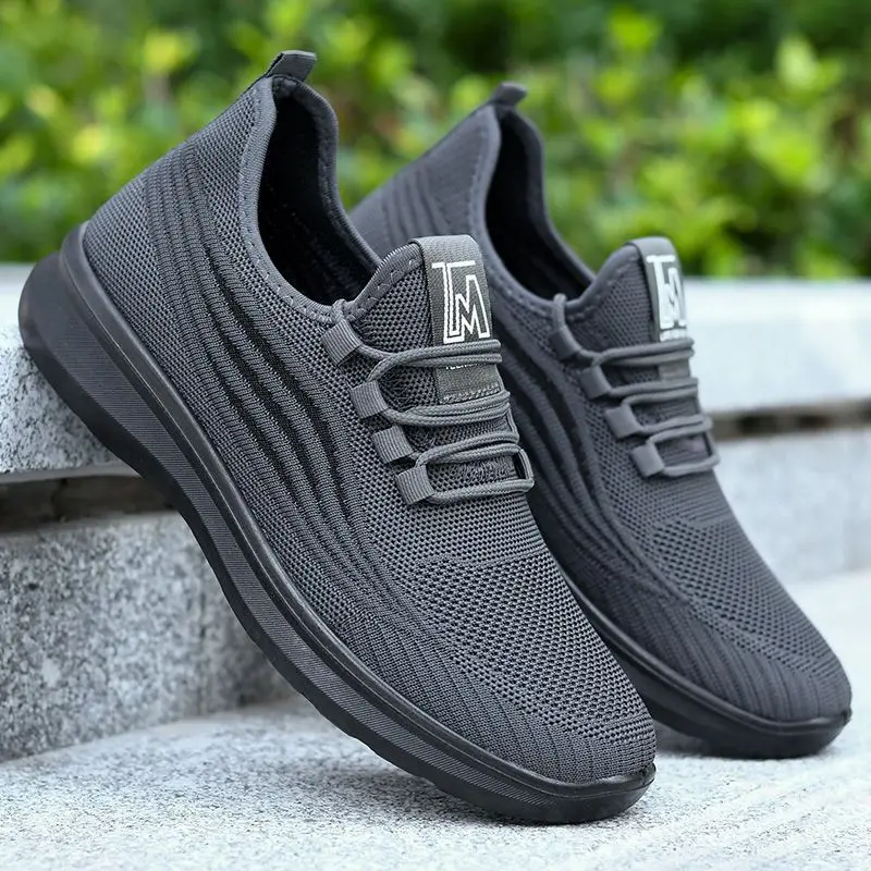 Top Trends: 2023 Autumn New Fashion Men Casual Mesh Sports Shoes Men's Comfortable And Lightweight Outdoor Anti Slip Men's Shoes Flat Shoes Shoppable Styles