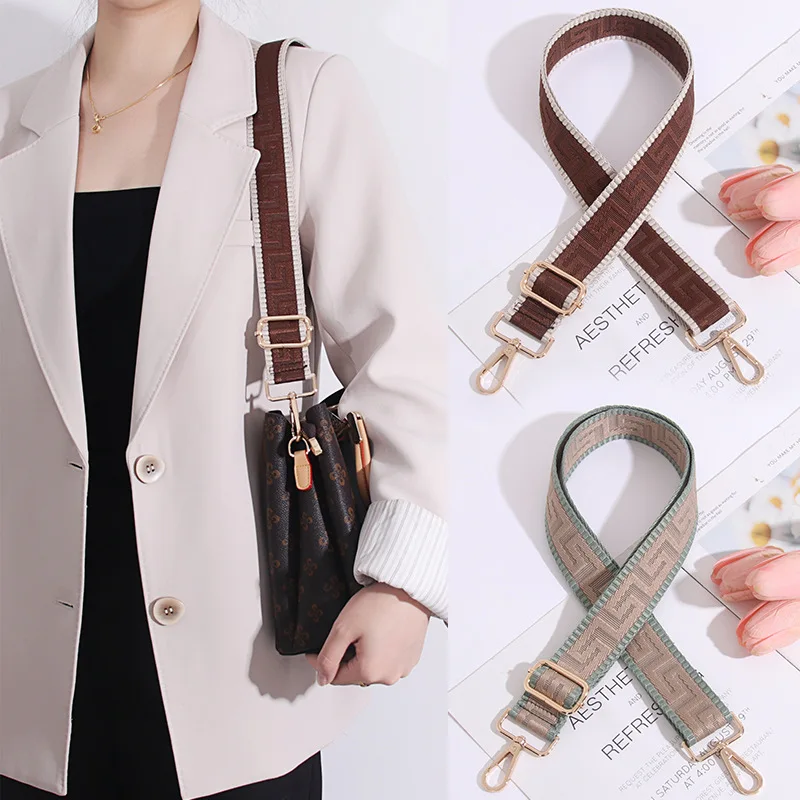 Top Trends: Women Handbag Wide 3.8cm Belt Shoulder Crossbody Bag Strap Replacement Adjustable Strap Bag Part Accessory Bag Accessories Shoppable Styles