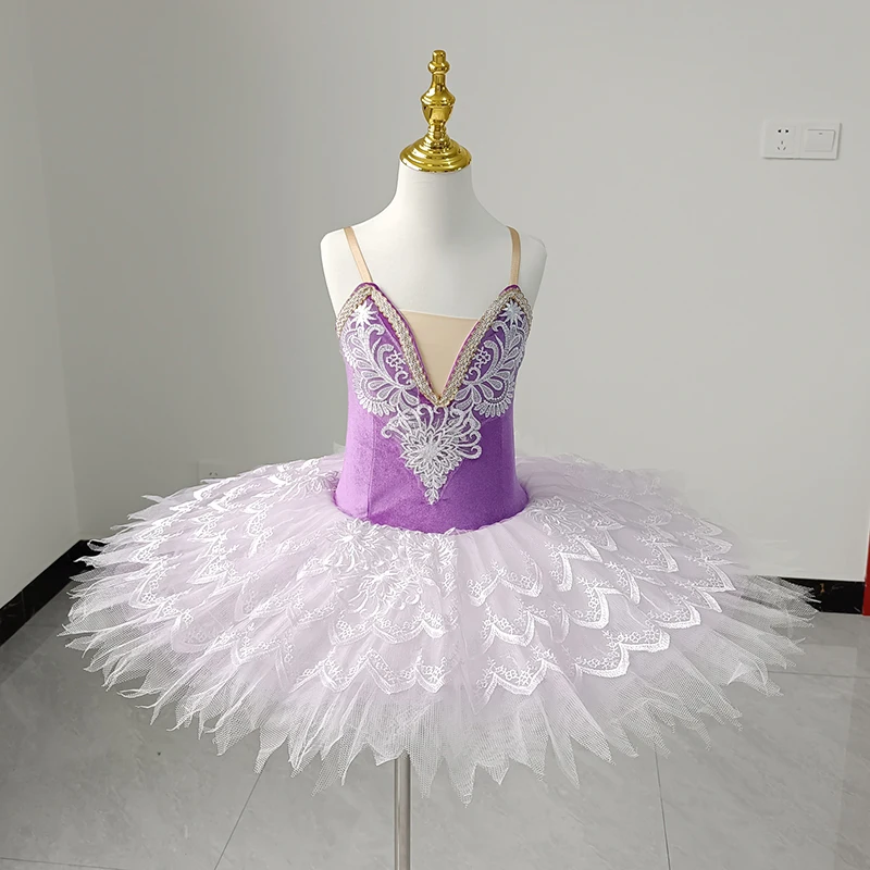 Top Trends: New Purple Ballet Tutu Kids Girls Adults Women Ballet Dance Costumes Ballerina Adults Professional Ballet Tutu Dress Women Girls Shoppable Styles - Image 3