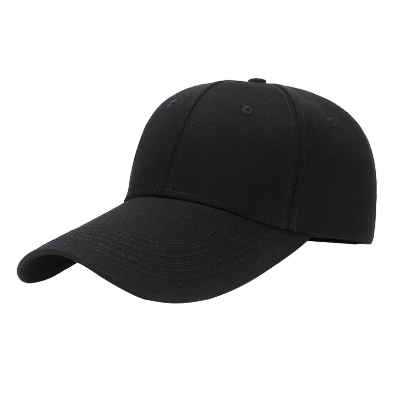 Top Trends: Big Head Plus Size Ajustable 11cm Extra Long Bill Baseball Cap Men Women 100% Cotton Visor Hat Shoppable Styles