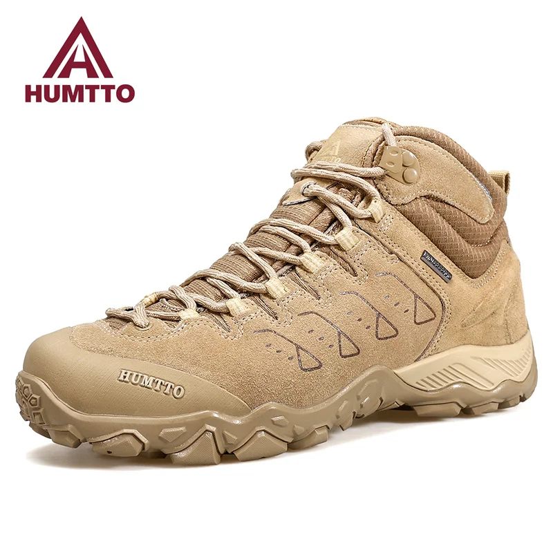 Top Trends: HUMTTO Winter Sports Trekking Shoes For Men 2022 Waterproof Hiking Boots Luxury Designer Outdoor Climbing Hunting Mens Sneakers Shoppable Styles