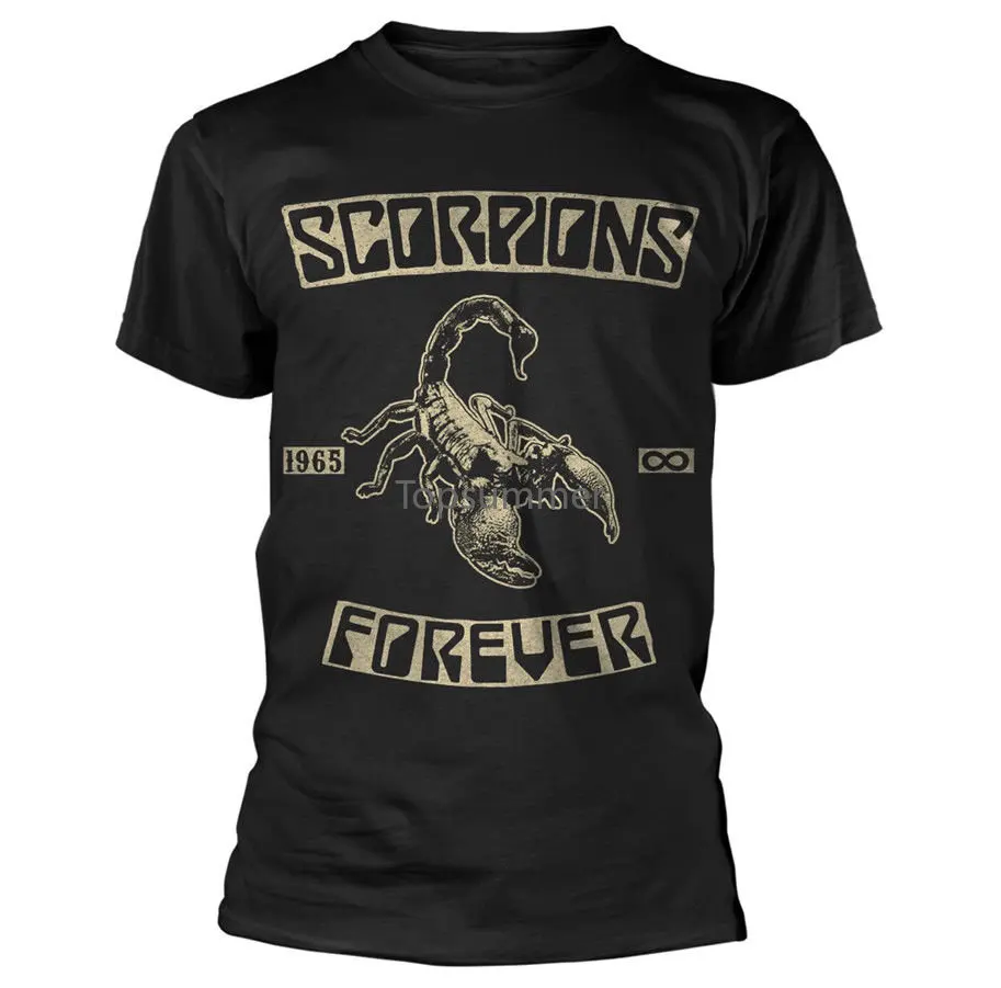 Top Trends: Scorpions Forever Tshirt Metal Rock Band T Shirt New 100% Cotton Short Sleeve Summer T-Shirt Shoppable Styles