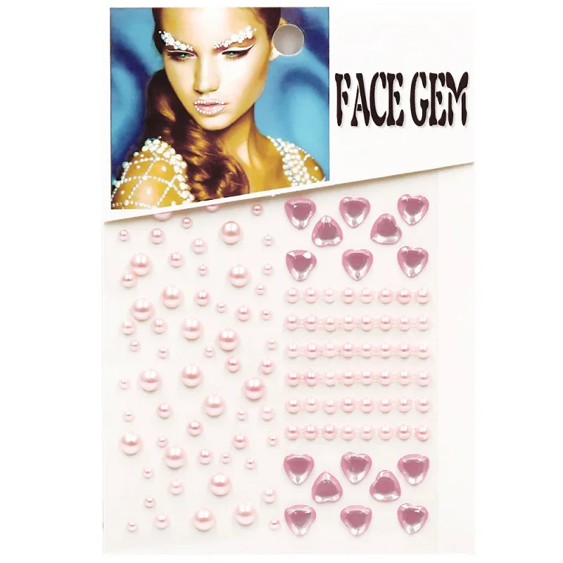 Top Trends: New Rhinestone Face Sticker Glitters Face Crystals Jewels Festival Makeup Diamonds Freckles Stickers Accessories Gems Shoppable Styles - Image 4