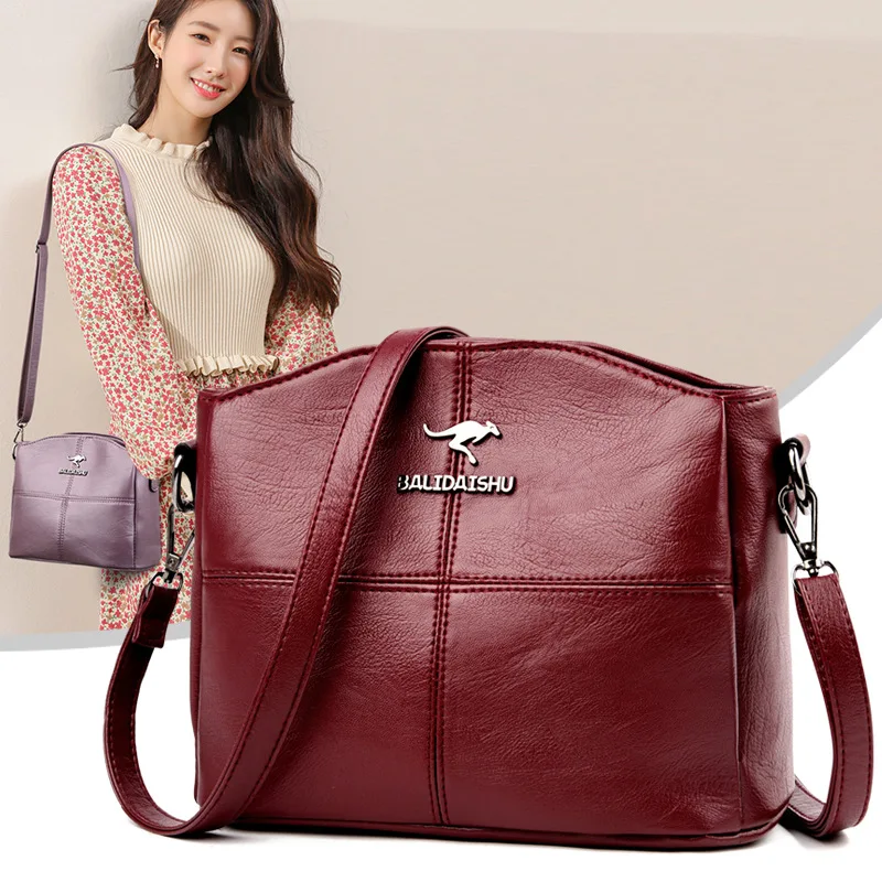 Top Trends: Women Embroidery Tote Bag High Quality Leather Ladies Handbags 2022 Women Shoulder Bag Small Crossbody Bags For Women Sac A Main Shoppable Styles