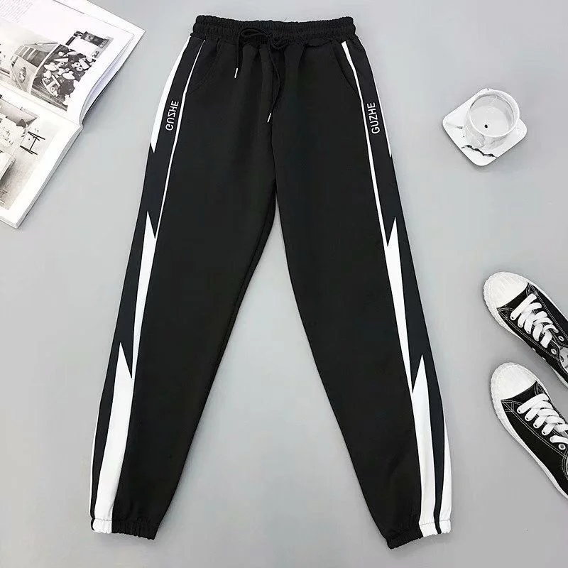 Top Trends: Summer Harem Pants Running Exercise Pants Dance Female Side Lines Sweatpants Sports Women Trousers Fitness Loose Harem Pants Shoppable Styles