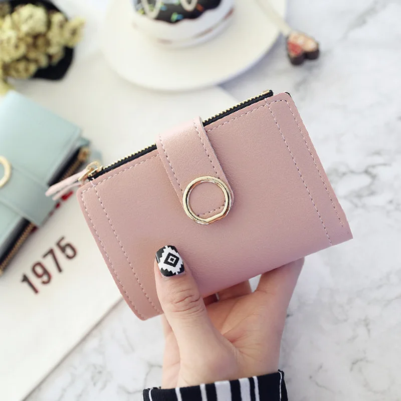 Top Trends: Women Small Wallets Female Luxury Brand PU Leather Zipper Coin Purse Ladies Card Holder Wallet For Women Purse Clutch Bag Shoppable Styles