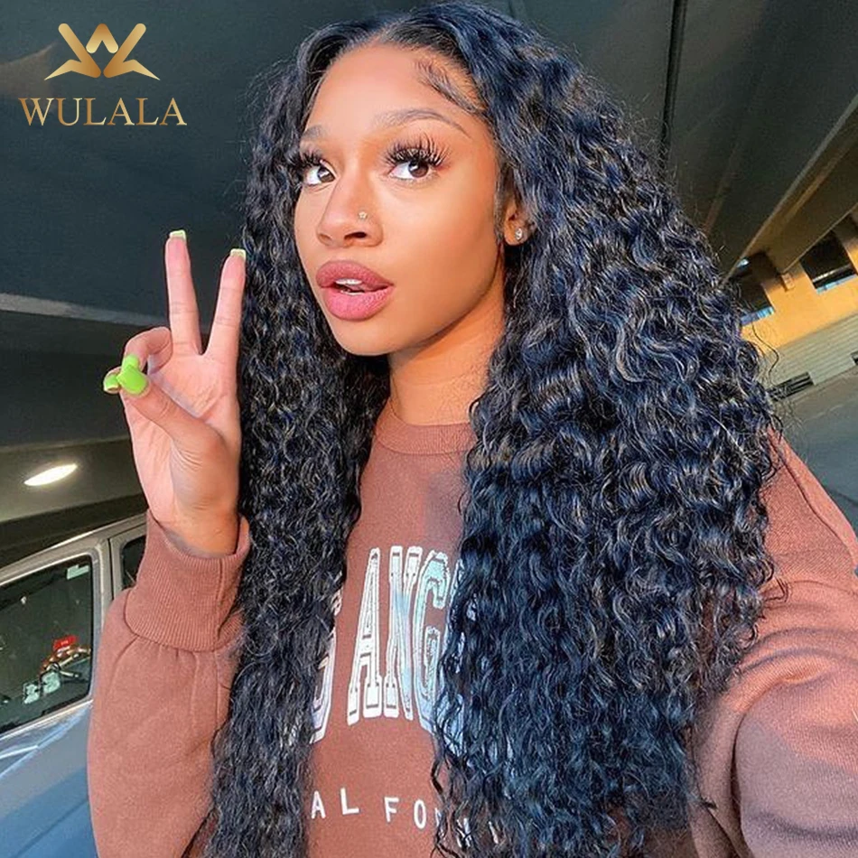 Top Trends: 13x6 Hd Deep Wave Lace Frontal Wigs 30 Inch 13x4 Curly Front Wig Human Hair Water Wave Brazilian Pre Plucked Lace Wigs For Women Shoppable Styles