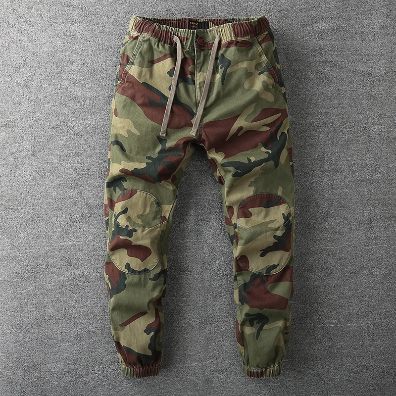 Top Trends: Men's Camouflage Casual Pants Tactical Military Style Spring Ankle-length Pants Sporty Hiking Pants Fashion Cargo Pants Shoppable Styles - Image 2