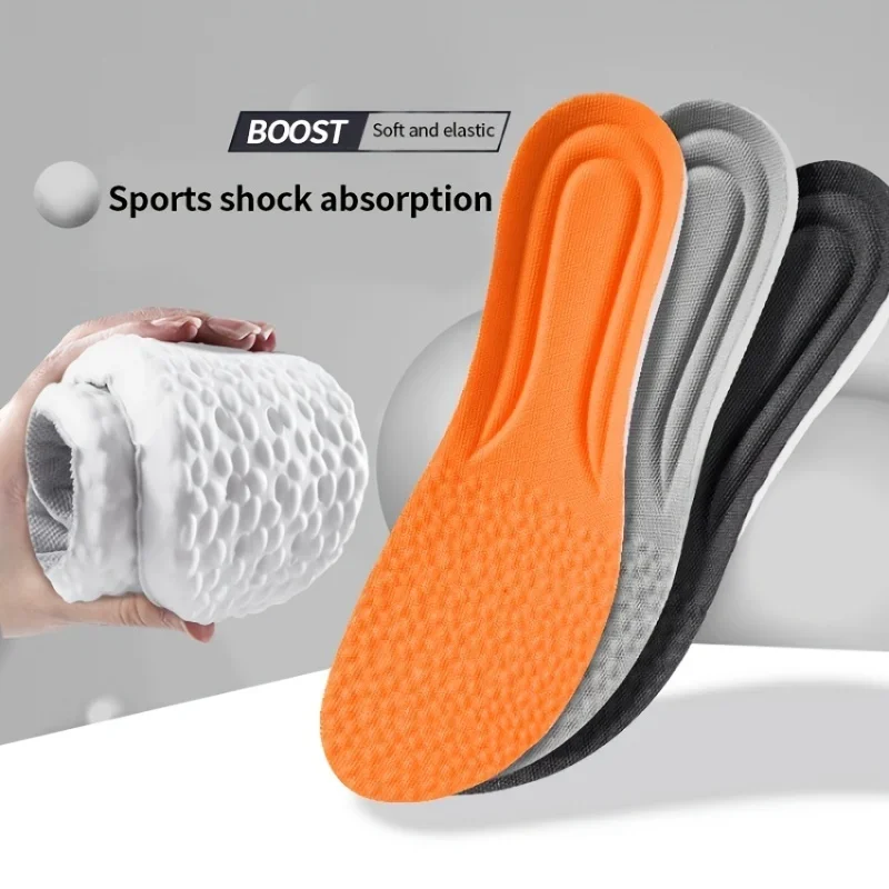 Top Trends: Orthopedic Memory Foam Sport Insoles Shoes Sole Cushion Running Shock-Absorbant Breathable Deodorization EVA Soft Pad Shoppable Styles - Image 4