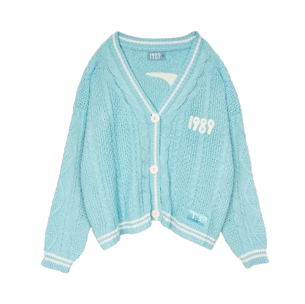 Top Trends: 1989 Knit Sweater Official Folklore Knit Cardigan Inspired Official Merch Sweater Cardigan Jacket Shoppable Styles