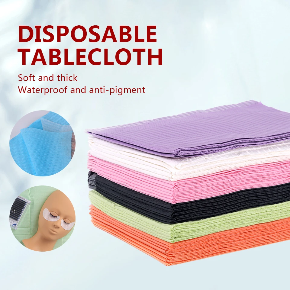 Top Trends: 10 / 20 / 50 / 100pcs Disposable Tattoo Clean Pad Wateproof Covers Excellent Double-layer Tablecloths Tattoo Nail Art Accessory Shoppable Styles