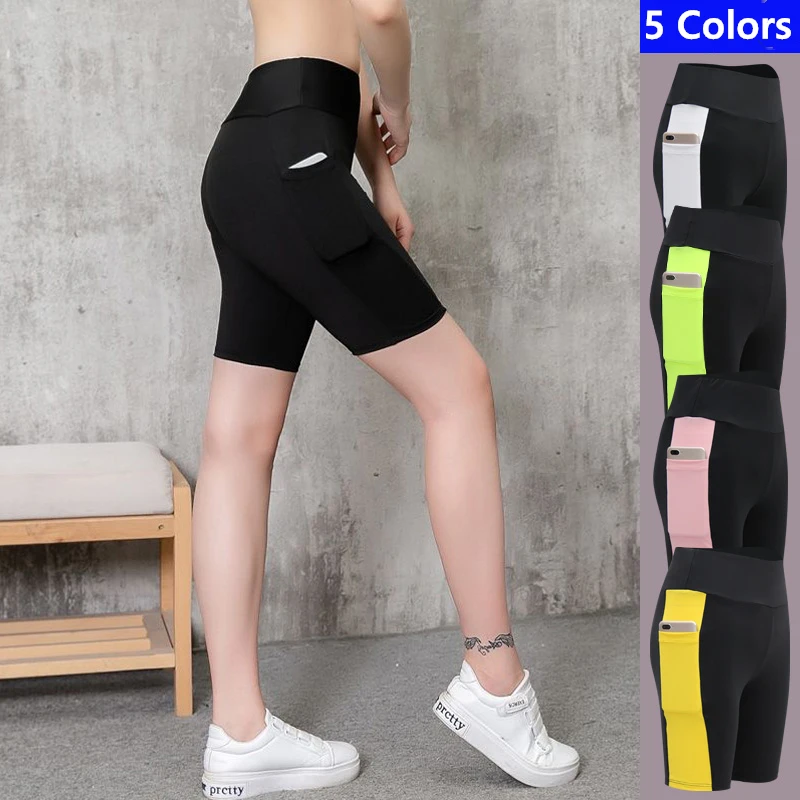 Top Trends: 2022 Women&#039;s Yoga Shorts Fitness Sports Five-point Pants Quick-drying High Waist Support Running Riding High Elastic Yoga Pants Shoppable Styles