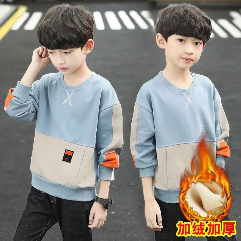 Top Trends: Boys Hoodies Sweatshirts Cotton Tops Outwear 2024 Cool Spring Autumn Windproof Kids School Children's Clothing Shoppable Styles - Image 3