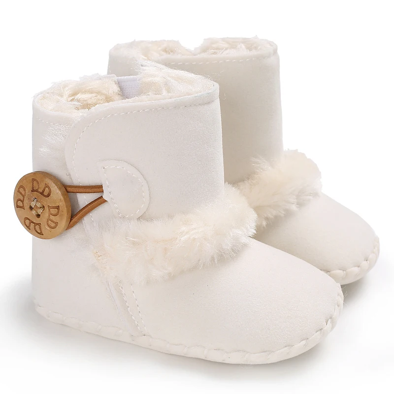 Top Trends: Fashion Brand Baby Booties Baby Girls Shoes Soft Sole Booties Toddler Winter Velvet Warm Snow Boots Newborn Shoes 1 Year Old Shoppable Styles