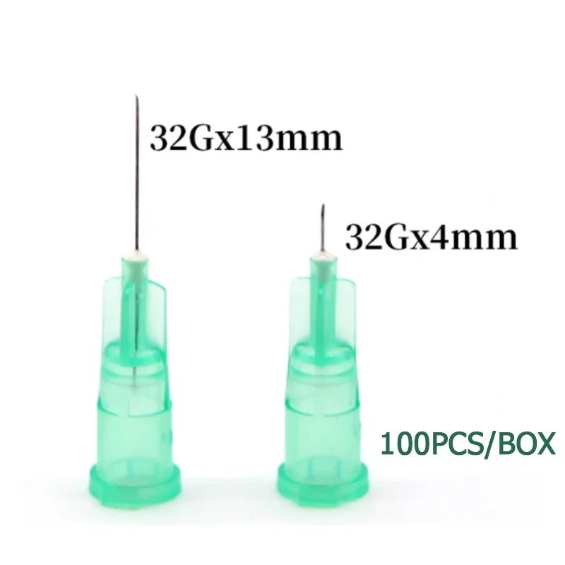 Top Trends: 100pcs Painless Small Needle 32G 34G 4mm Disposable 30G Medical Micro-Plastic Injection Cosmetic Sterile Needle Surgical Tool Shoppable Styles - Image 4