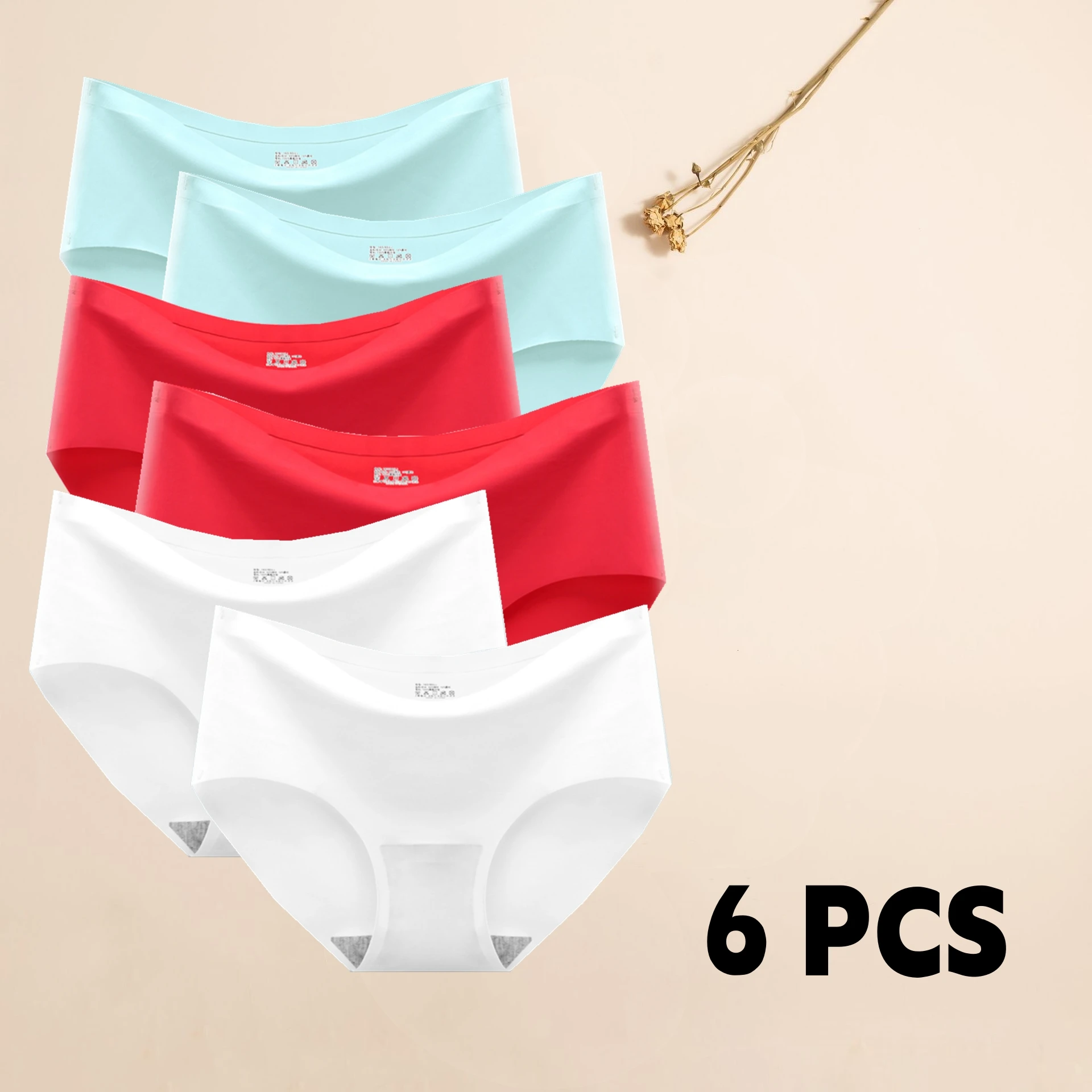 Top Trends: Comfortable One-Piece Underwear Waist Sexy Ladies Ice Silk Seamless Briefs Head Shoppable Styles