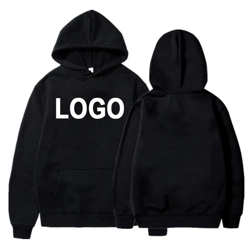 Top Trends: Customized Printed Hoodie Pullover Casual Sports Long Sleeve Sweater Loose Men And Women Clothing Sweatshirt Shoppable Styles