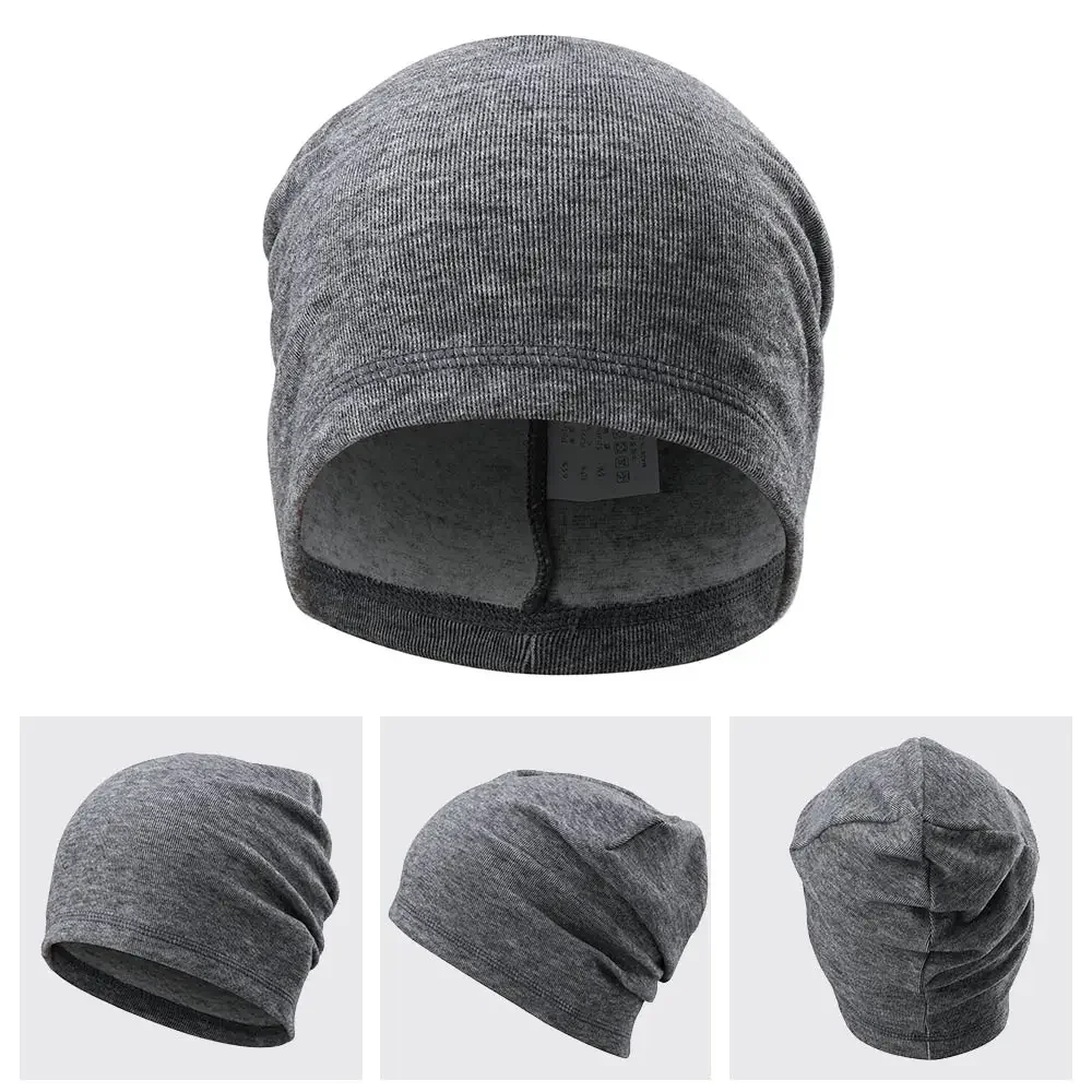 Top Trends: New Beanies Winter Skullies Thermal Warm Caps Running Sports Hats Snowboard Stretch Soft Black Cycling Skiing Hip Hop Men Women Shoppable Styles - Image 5