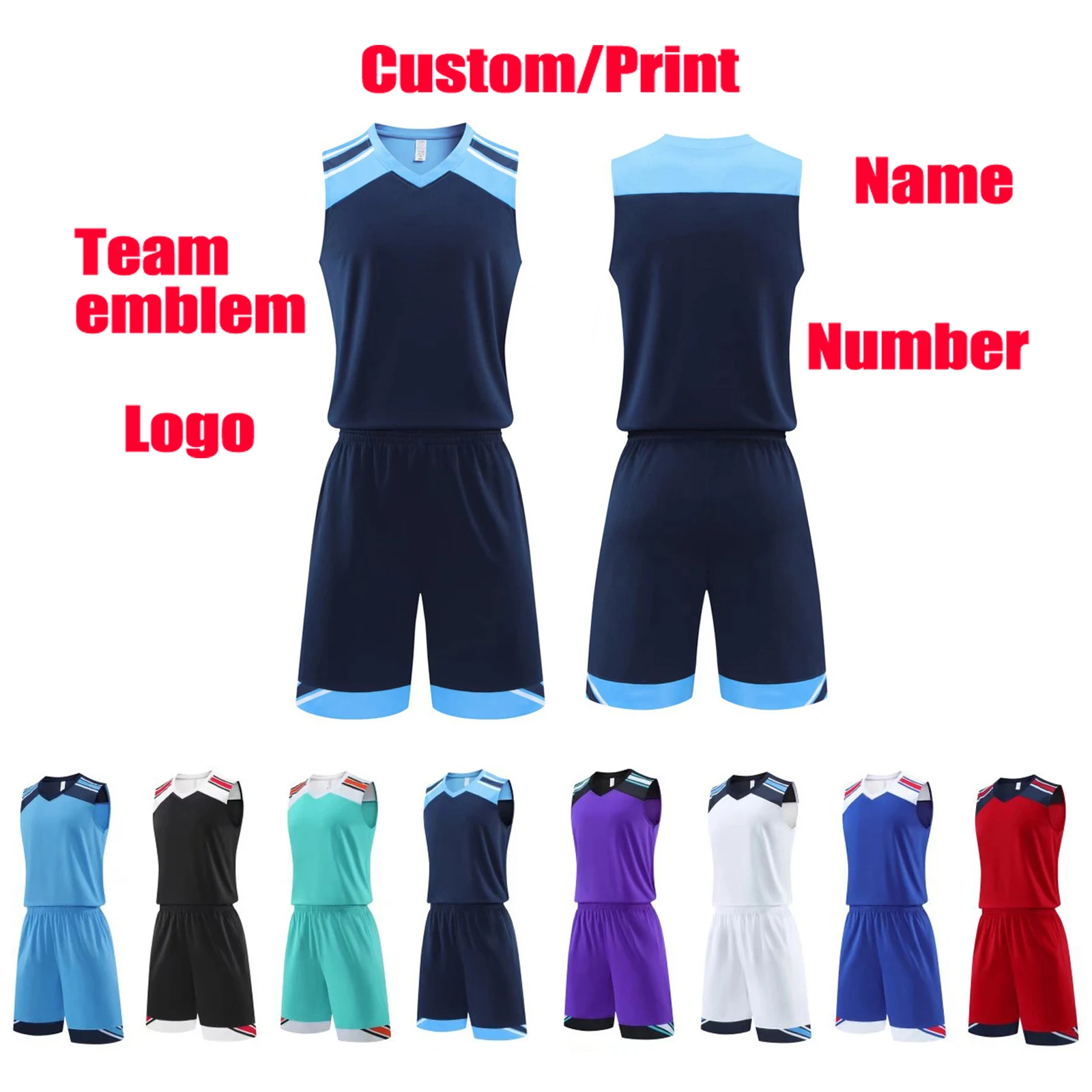 Top Trends: Basketball Jersey Custom Basketball Training Suit Adults And Kid Clothes Sports Vest Men Boys Basketball Jersey Sets Large Size Shoppable Styles