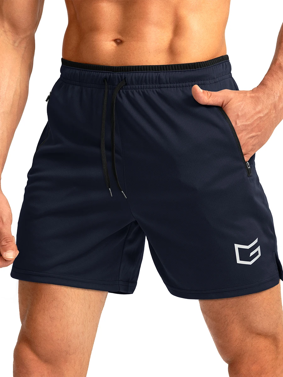 Top Trends: G Gradual Men's 5 Inch Running Shorts Lightweight Quick Dry Workout Shorts Zipper Pocket Shoppable Styles