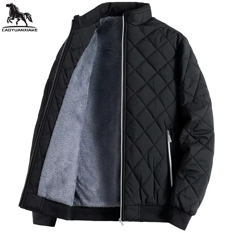 Top Trends: Men's Jacket Stand Collar Mens Parka Winter New Down Jacket Plus Velvet Warm Jackets Men Business Leisure Coat Youth Coats 2118 Shoppable Styles