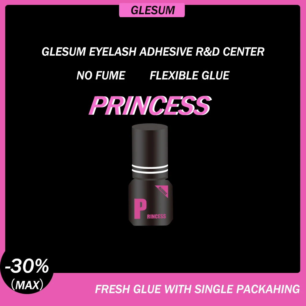 Top Trends: Glesum Eyelash Glue Princess 0.5s-1s Dry Oil And Water Resistant Retention Time 7-9 Weeks Soft Eyelash Adhesive Shoppable Styles