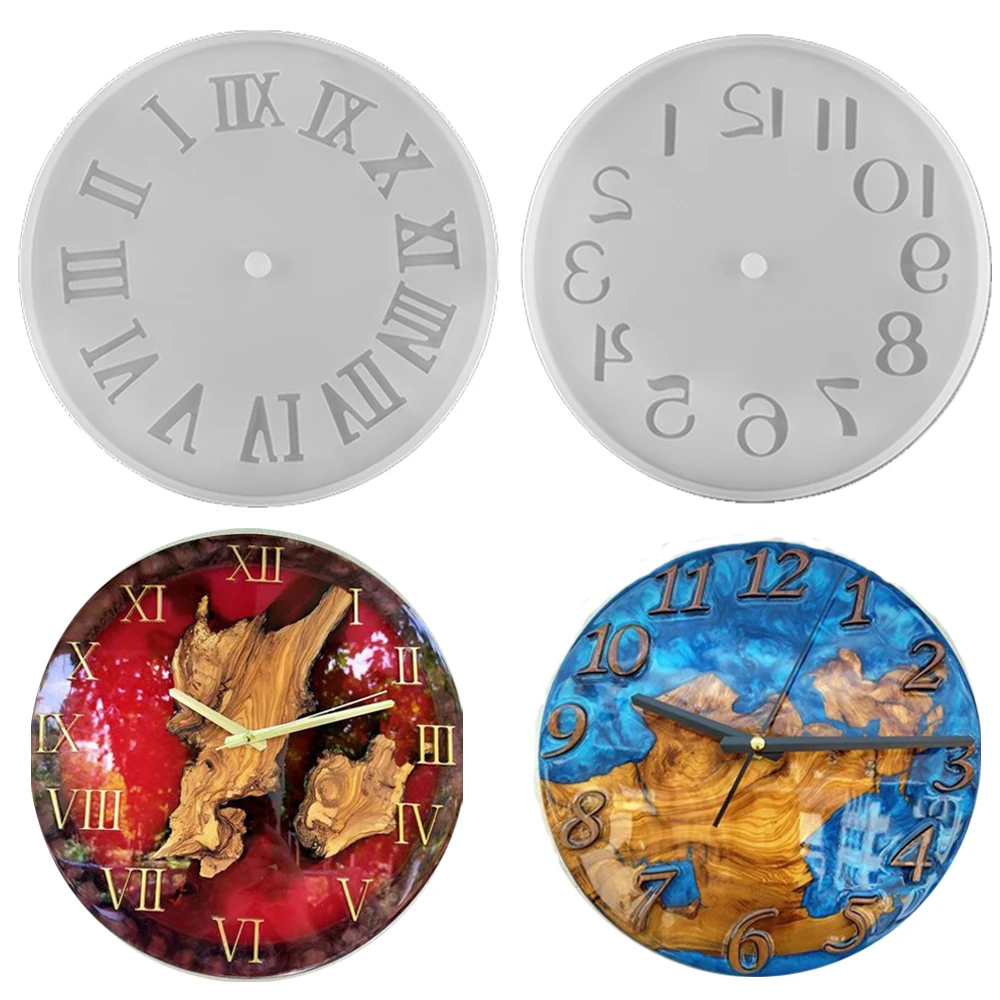 Top Trends: Clock Resin Molds Arabic Roman Numerals Constellation Silicone Casting Epoxy Resin Mold Handmade DIY Jewelry Crafts Making Tools Shoppable Styles