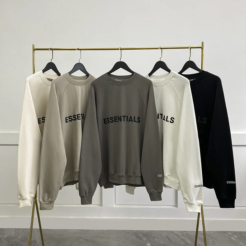 Top Trends: Fashion Brand Essentials Sweatshirt 100% Cotton Hoodies Spring And Summer High Street Loose Hip Hop Men And Women Sweate Shoppable Styles