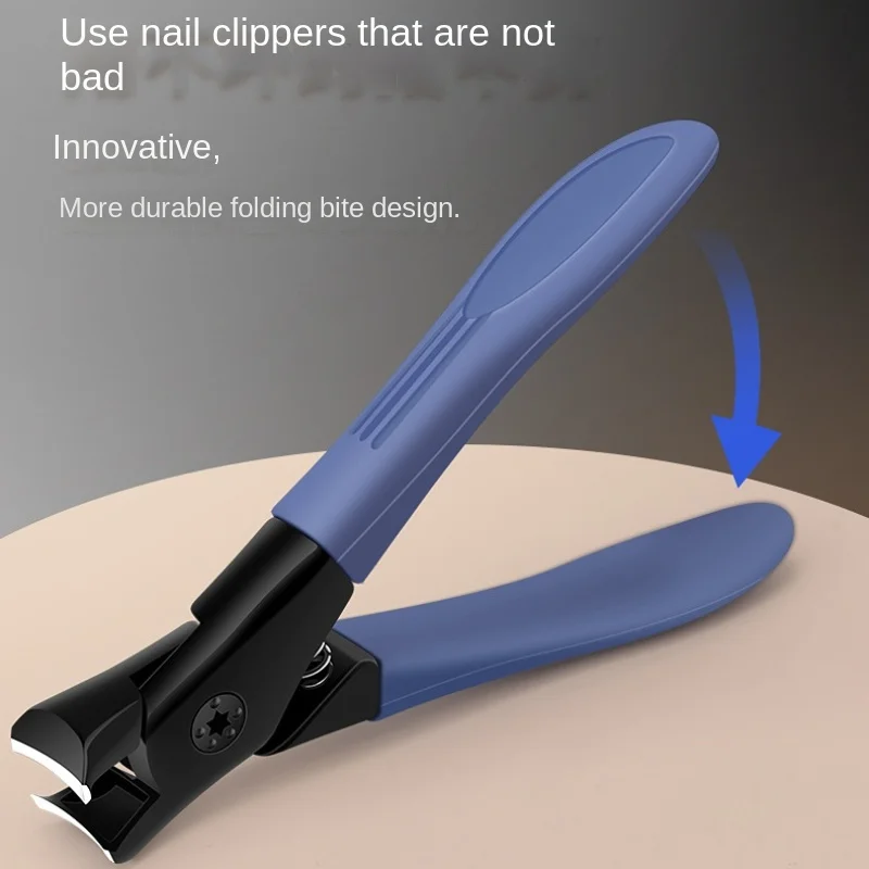 Top Trends: New Anti-splash Nail Clippers Thick Hard Nail Special Nail Clippers Single Nail Clippers Large Size Household Nail Clippers Shoppable Styles