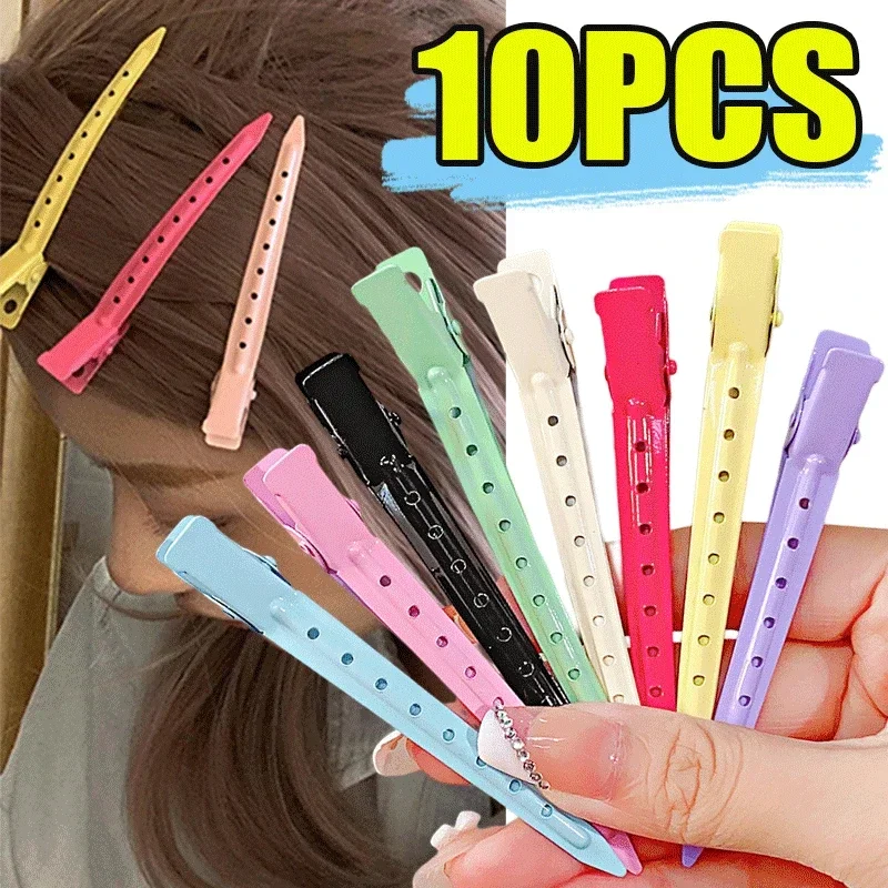 Top Trends: 1-10Pcs Professional Ladies Salon Fixed Hair Pin Curl Hairclip Makeup No Crease Hair Clip Hairdressing Styling Tool With Bag Shoppable Styles