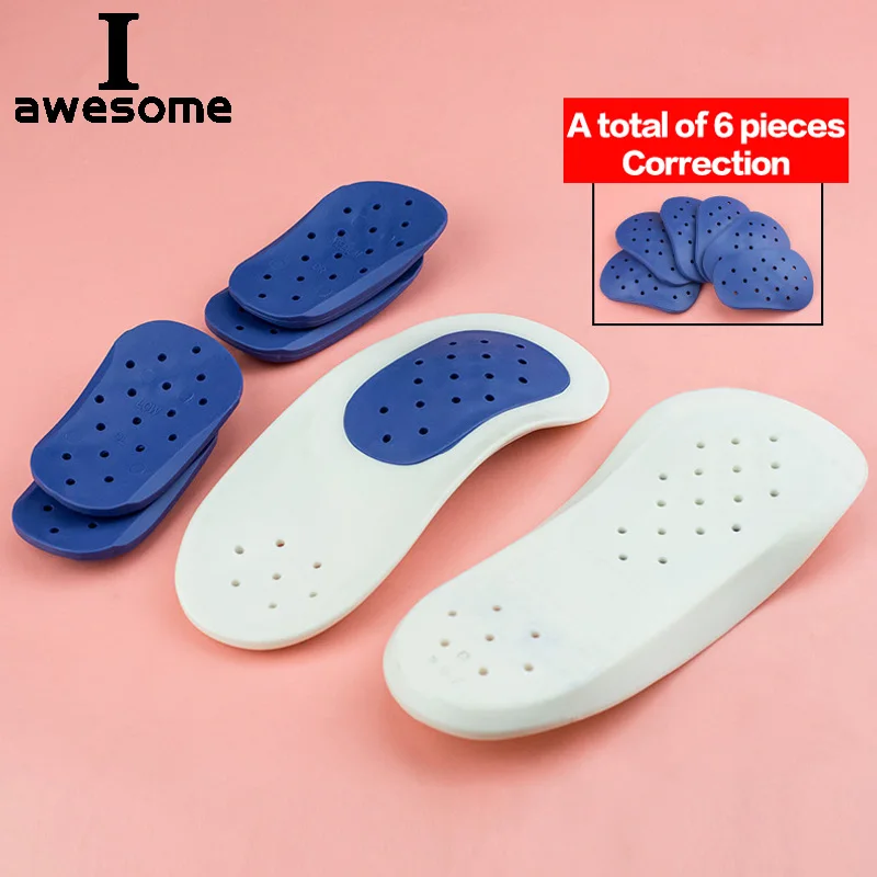 Top Trends: Half Arch Support Orthopedic Insole Flat Foot Correct 3 / 4 Length Orthotic Insoles Insert Shoe Pad For Children Kids Men Women Shoppable Styles