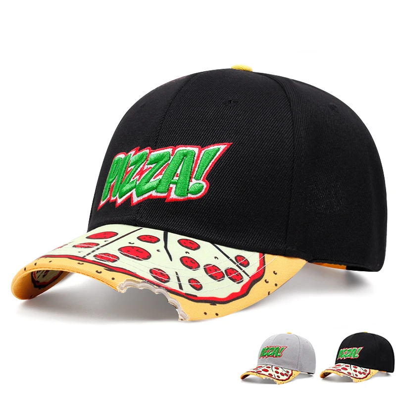 Top Trends: 2023 Spring Autumn New Baseball Caps For Men Fashion Pizza Brim Design Trucker Snpaback Hats For Women Cotton Golf Cap Male Shoppable Styles