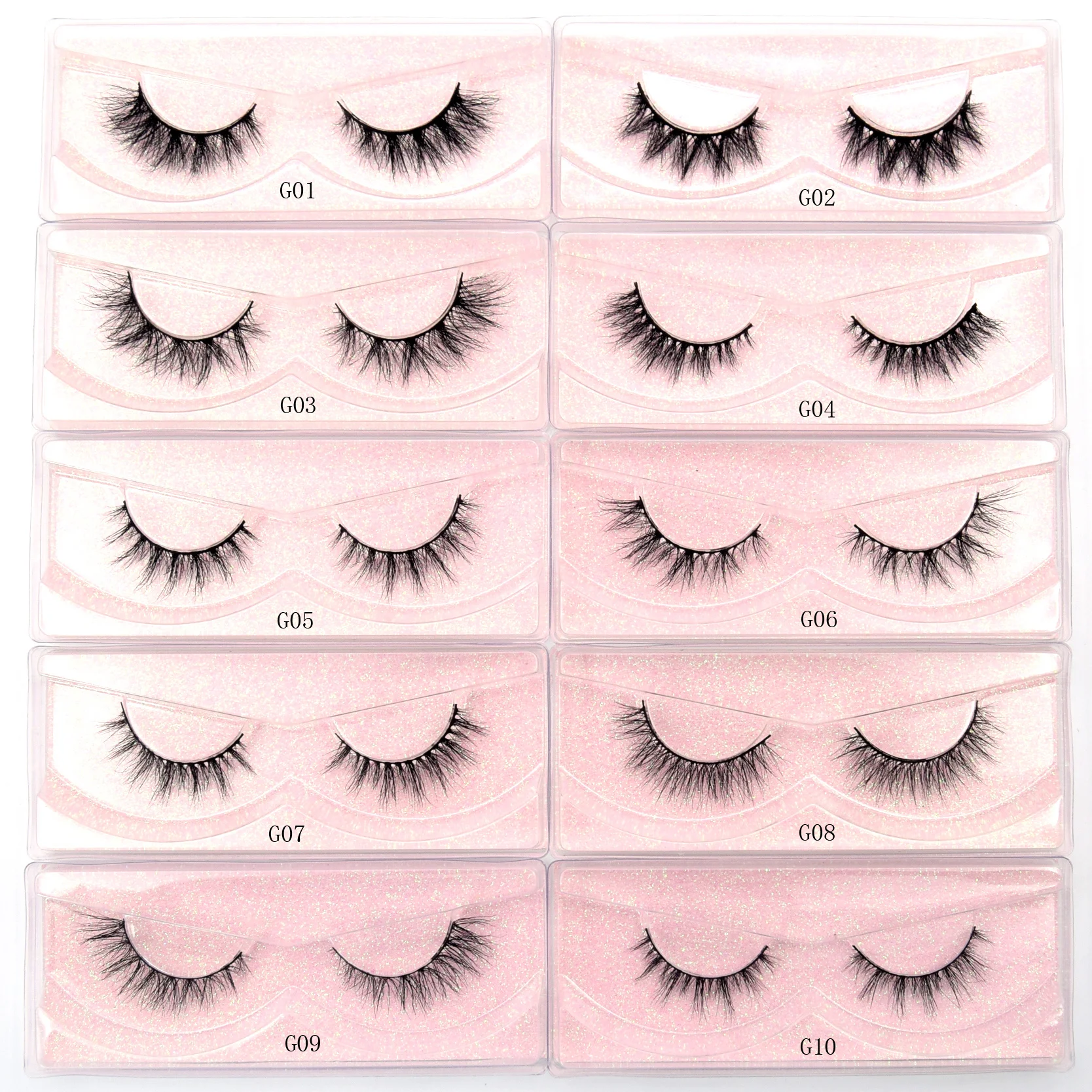 Top Trends: Visofree Half Lashes Natural False Eyelashes Fake Lashes Wispy Long Makeup 3D Mink Lashes Eyelash Extension Mink Eyelashes Shoppable Styles - Image 6