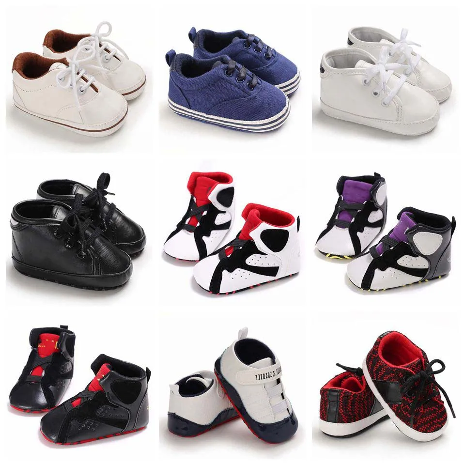 Top Trends: Toddler Shoe Classic Newborn First Walker Infant Soft Soled Anti-Slip Baby Shoes For Girl Boys Sport Sneakers Crib Bebe Booties Shoppable Styles