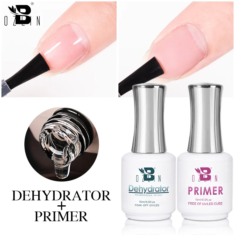 Top Trends: BOZLIN 15ML Fast Air Dry Primer Dehydrator Prep Base Coat For Nails UV Gel No Need Of UV / LED Lamp Soak Off Gel Nail Polish Shoppable Styles