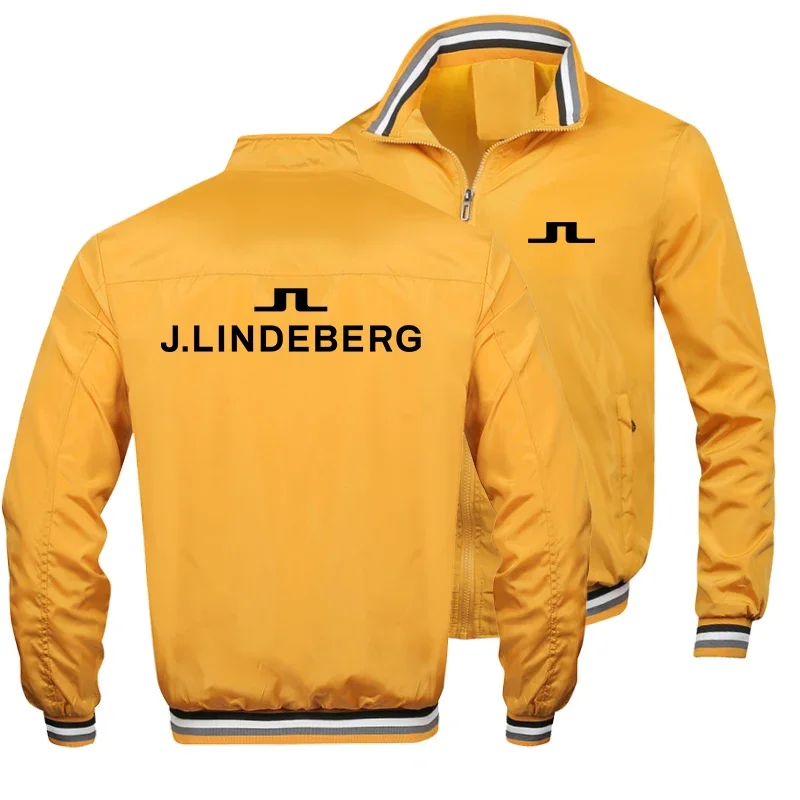 Top Trends: J Lindeberg Autumn Winter 2022 New High Quality Men's Jackets Casual Zipper Jacket Male New Golf Breathable Men's Jackets Tops Shoppable Styles - Image 6