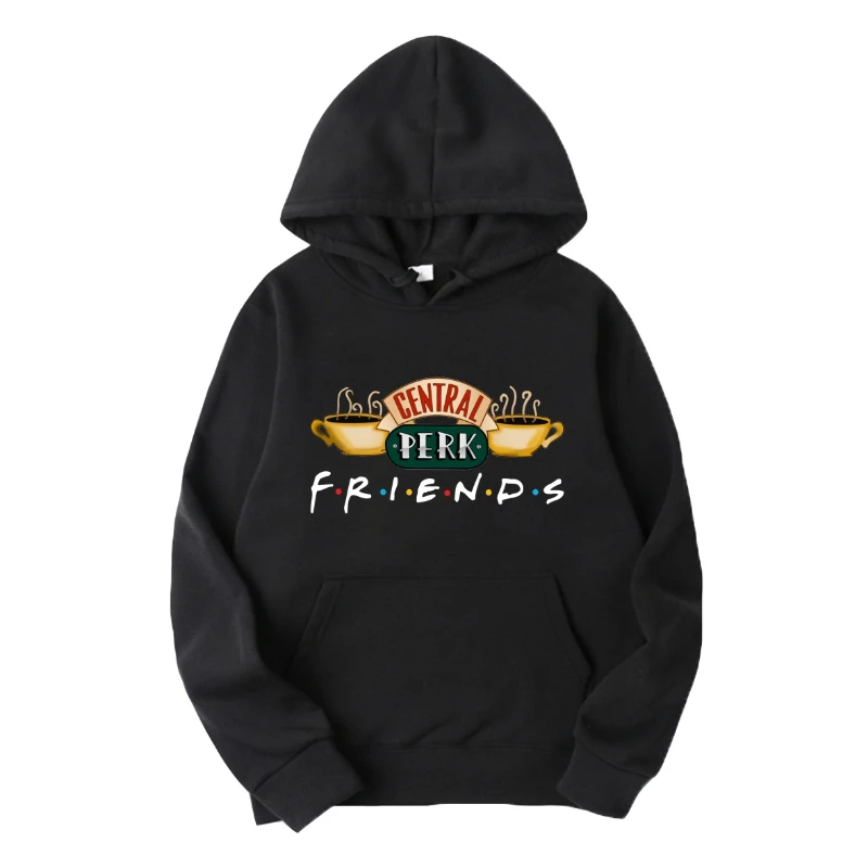 Top Trends: 2023 Friends TV Show Hoodie Unisex Pullover Hooded Graphic Sweatshirt Couples Central Perk Leisure Time Streetwear Tops Shoppable Styles