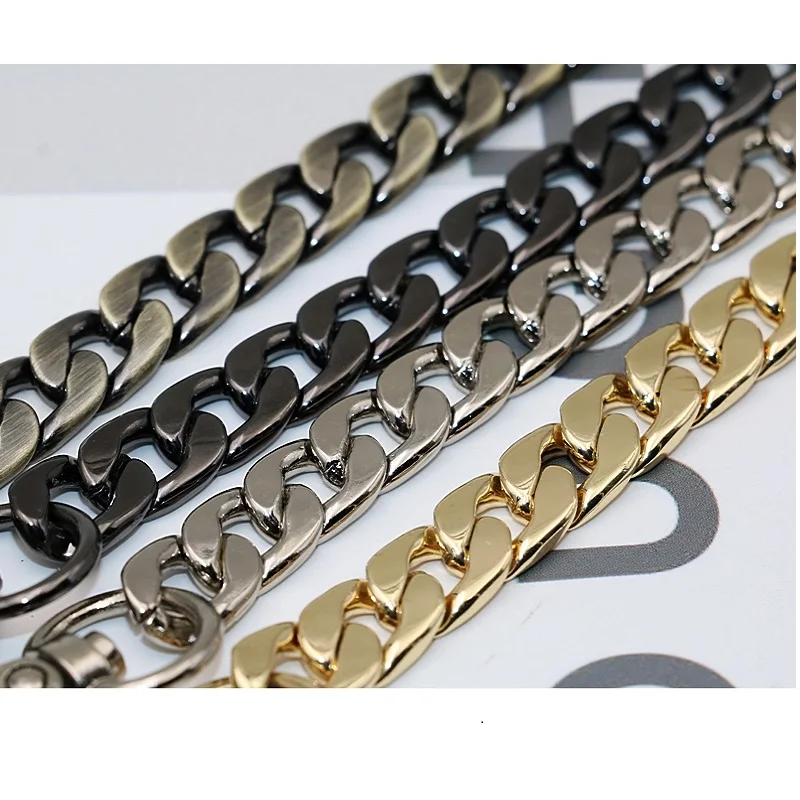 Top Trends: 9mm Metal Chain Gold Silver Gun Black Bronze 4 Colours Replace Women Handbag Schoolbag Chains Shoppable Styles