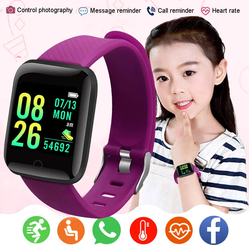 Top Trends: Kids Smartwatch Children Fitness Watch Smart Bracelet Electronics Smart Clock For Girls Boys Waterproof Child Smart Watch Reloj Shoppable Styles