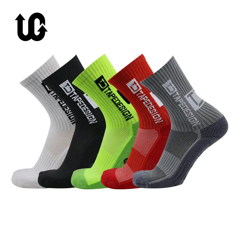 Top Trends: 5Pairs 2023 New Anti-slip Football Socks Men Women Non-slip Soccer Basketball Tennis Sport Socks Grip Cycling Riding Socks 36-45 Shoppable Styles