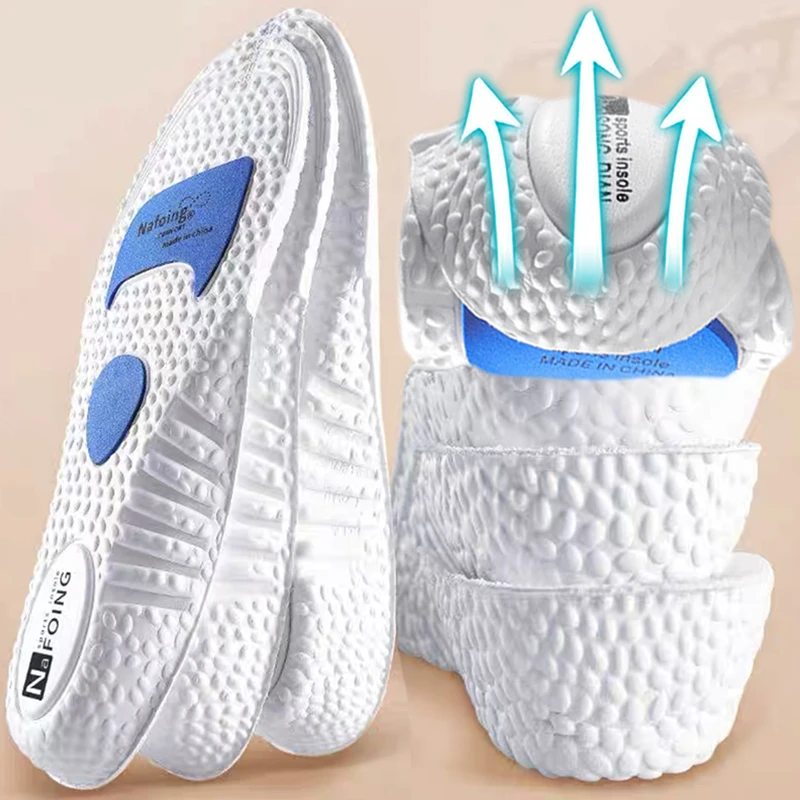 Top Trends: 4D Height Increase Insoles Silicone Memory Foam Shoe Pads Arch Support Orthopedic Cushion Sports Running Heel Lift Feet Inserts Shoppable Styles