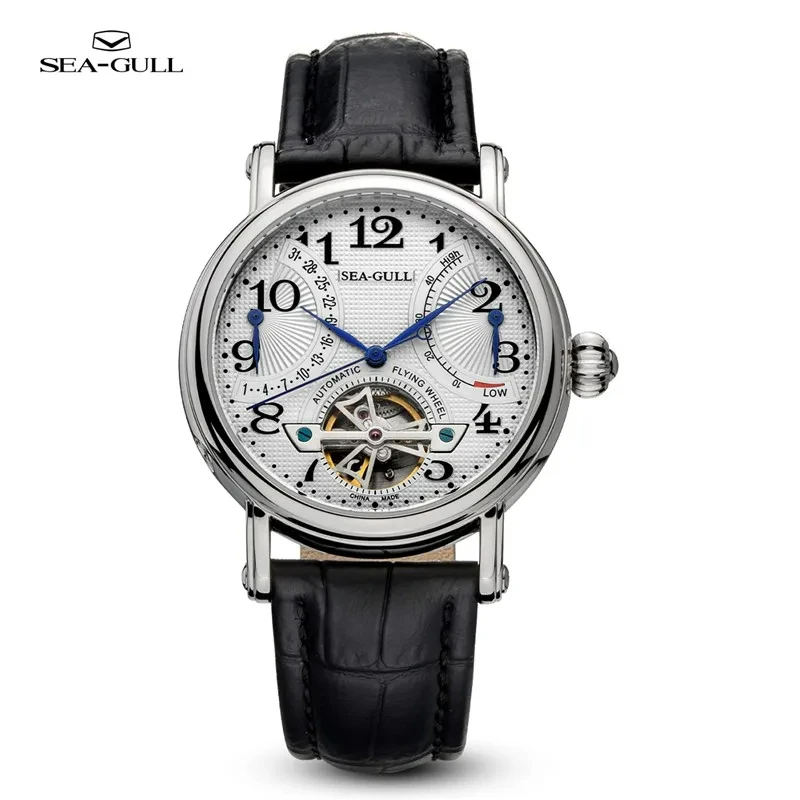 Top Trends: Seagull Multi-Function Hollow Flywheel Business Men&#039;s Watch 2023 New Seagull Automatic Mechanical Wristwatch Reloj Hombre M171 Shoppable Styles