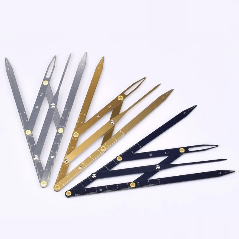 Top Trends: 3 Colors Stainless Steel Golden Ratio CALIPERS Microblading Permanent Makeup Eyebrow Measure Tool Mean Golden Eyebrow DIVIDER Shoppable Styles