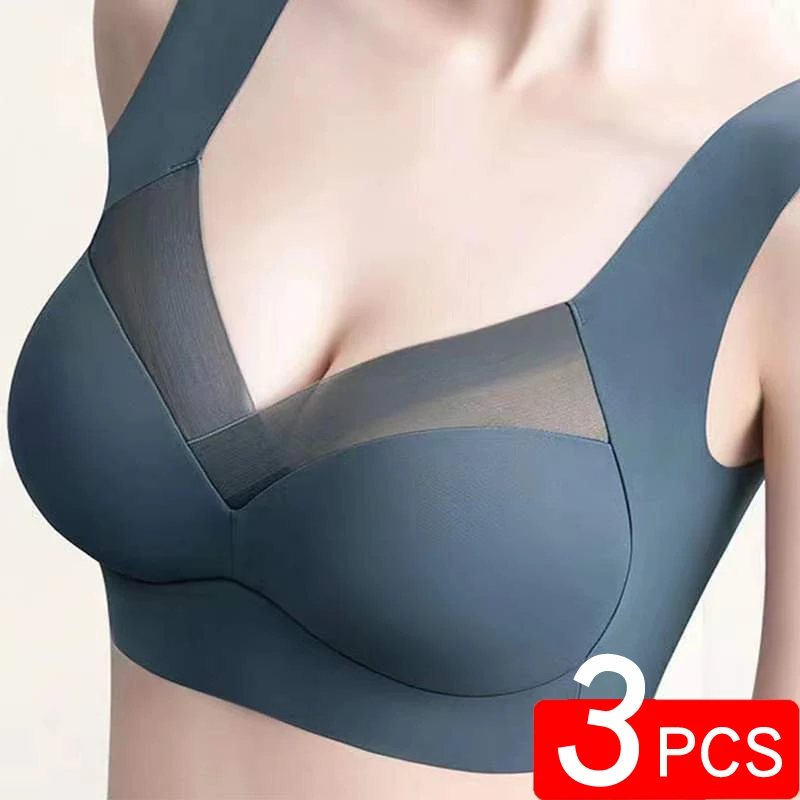 Top Trends: Bra For Women Seamless Bras Large Size Sexy Top No Steel Ring Underwear Gather Anti-Sagging Thin Comfort Female Thin Invisible Shoppable Styles