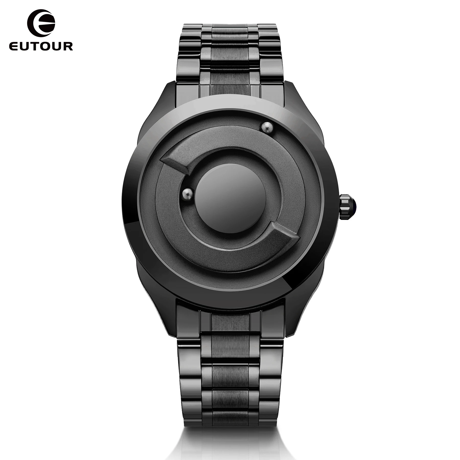 Top Trends: EUTOUR Magnetic Beads Men&#039;s Personality Creation Sports Watch Cool Concept Borderless Fashion Design Watch-Stainless Steel Strap Shoppable Styles