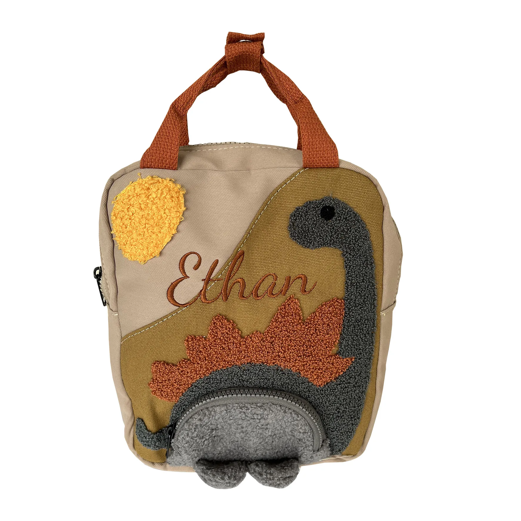 Top Trends: Personalized Dinosaur Toddler Backpack Boy School Bag For Toddler Kindergarten Backpack Kids Embroidery Name Cute Baby Backpack Shoppable Styles