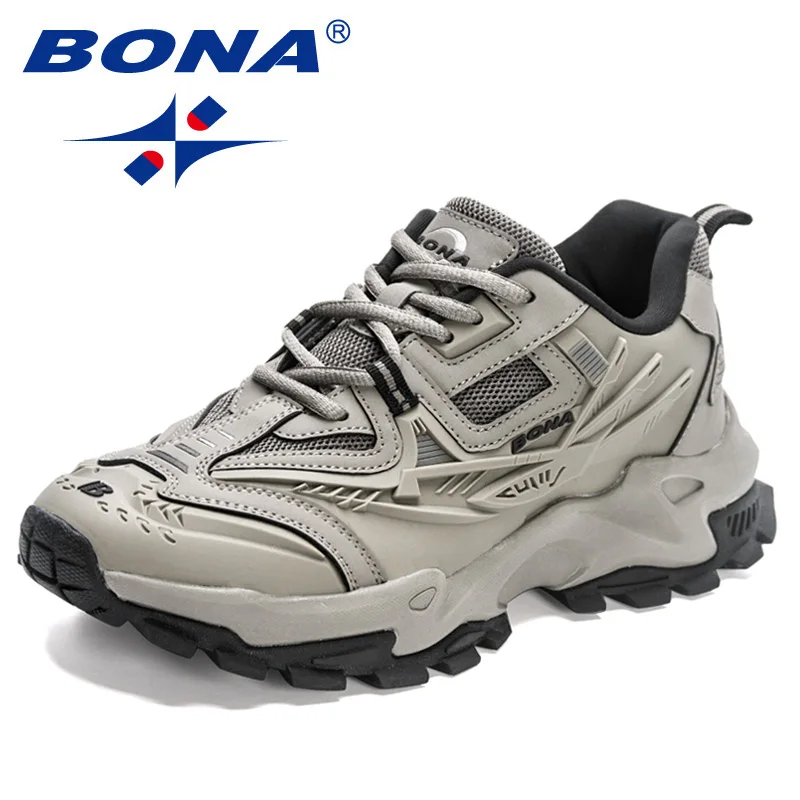 Top Trends: BONA 2023 New Designers Anti Slip And Wear-resistant Classics Running Shoes Athletic Sport Shoes Men Outdoor Sneakers Lightweigh Shoppable Styles