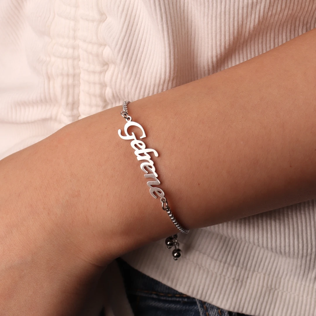 Top Trends: Custom Name Bracelet For Women Personalized Bracelet With Children&#039;s Baby Name Stainless Steel Customized Jewelry Gift Shoppable Styles