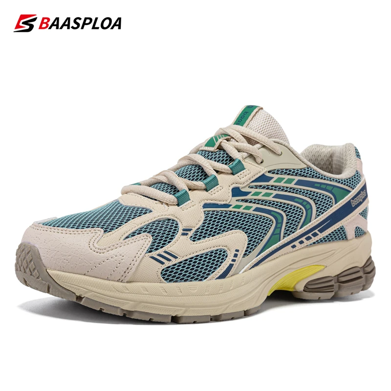 Top Trends: Bassploa Men Running Shoes Casual Sports Mesh Surface Breathable Anti-Slip Wear-Resistant Men Basketball Light Sports Shoes Shoppable Styles