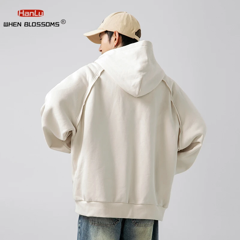 Top Trends: Hip Hop Streetwear Hoodies Men Women 2023 Autumn Winter New Casual Hooded Sweatshirt Unisex Oversized Pullover Zip Hoodies Coats Shoppable Styles - Image 2